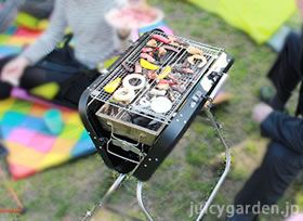 アタッシュケース型ファミリーＢＢＱグリル