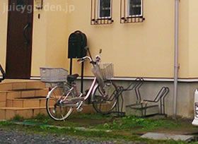 自転車スタンド　ビフォー